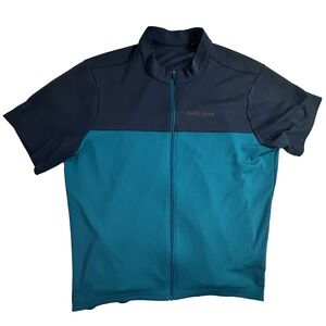 Pearl Izumi Quest Jersey Men's XL Cycling Full Zip Short Sleeve 3 Pocket Wicking